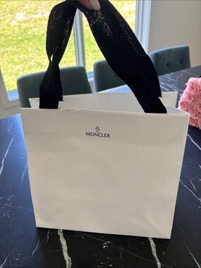 Moncler shopping bag